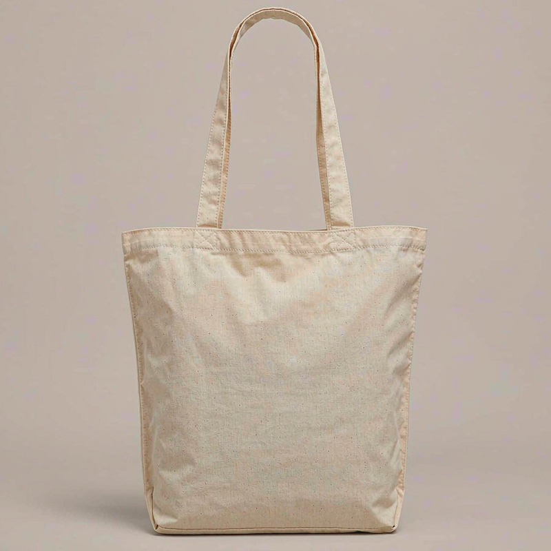 Delta Tote Bag, natural cotton canvas